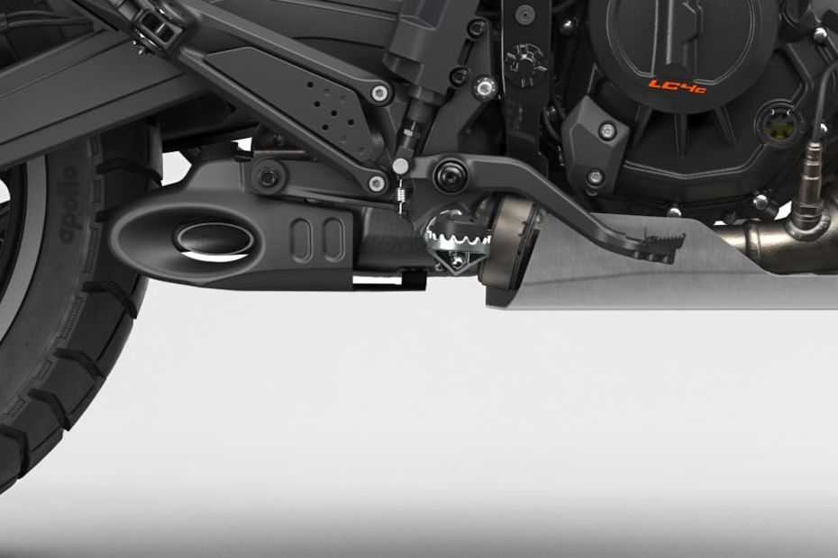 Exhaust View of 390 Adventure X