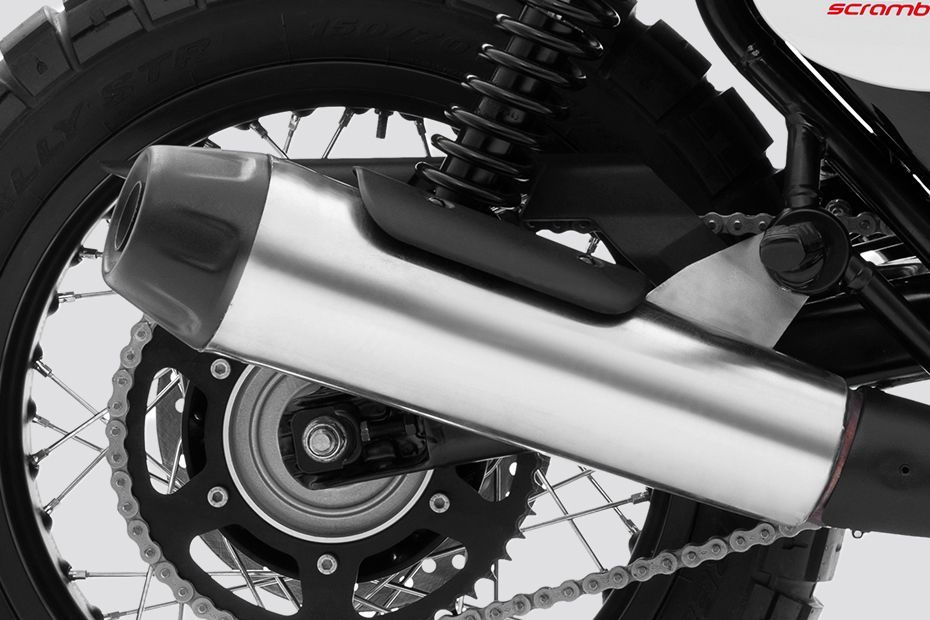 Exhaust View of Bantam 350