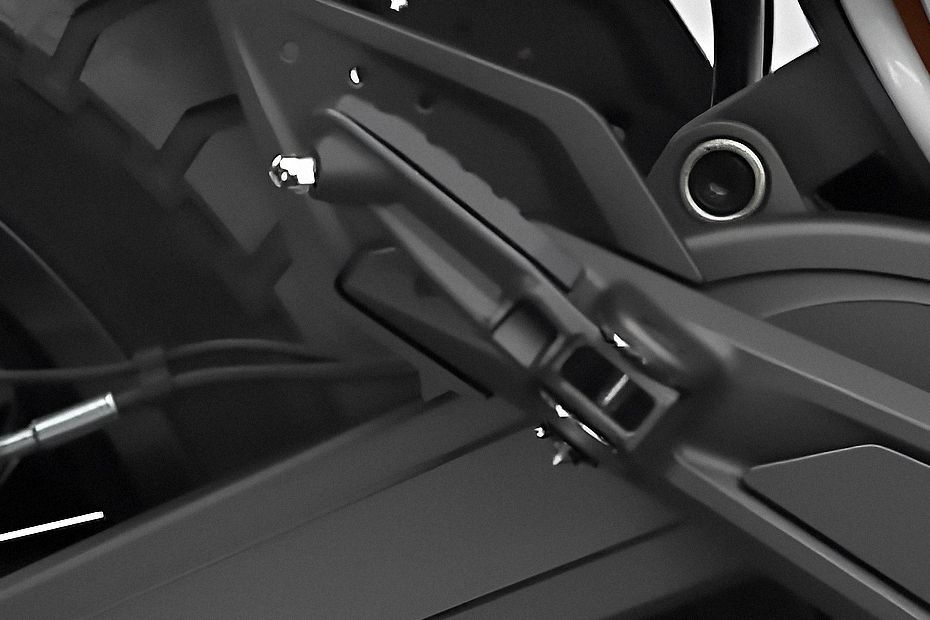 Foot Rest View of 390 Adventure X