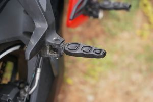 Foot Rest View of F77 SuperStreet