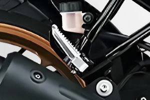 Foot Rest View of FZ-X Hybrid