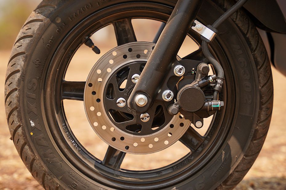 Front Brake View of Access 125