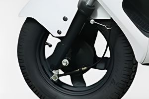 Front Brake View of E-Zap Dx