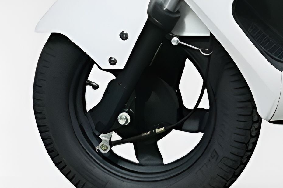 Front Brake View of E-Zap Dx