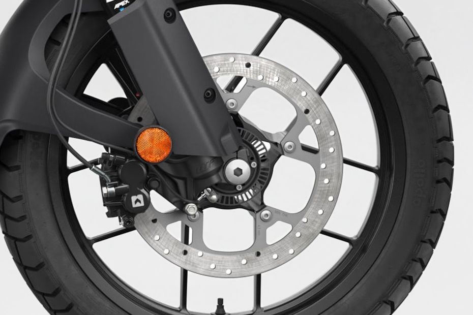 Front Brake View of 390 Adventure X