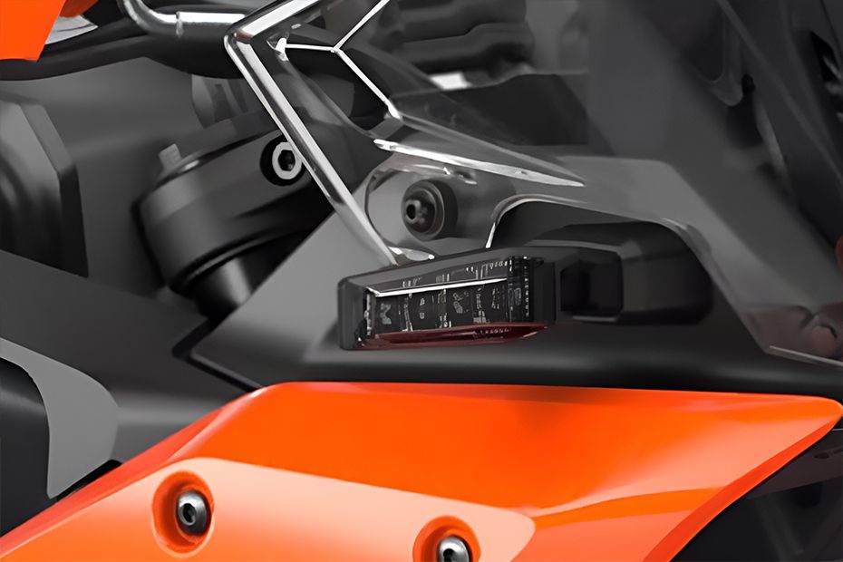 Front Indicator View of 390 Adventure X