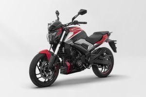 Front Left View of Dominar 250
