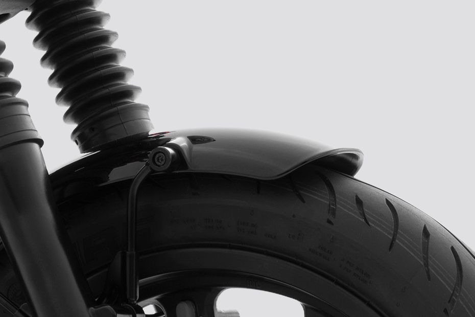 Front Mudguard & Suspension of Bantam 350