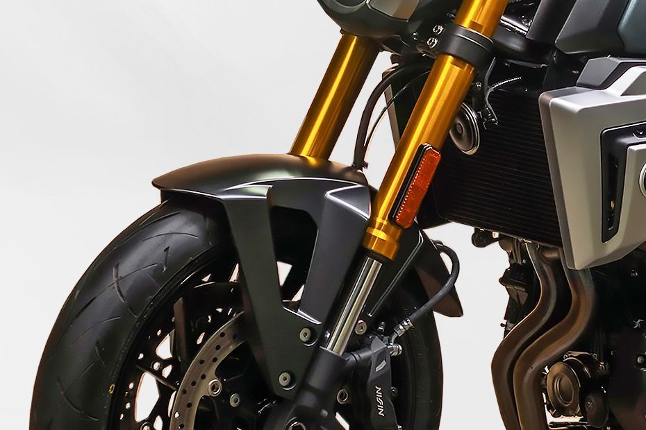 Front Suspension View of GSX-8T