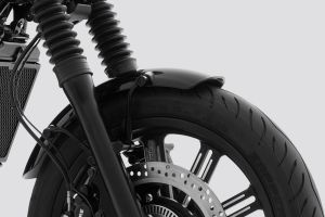 Front Suspension View of Bantam 350