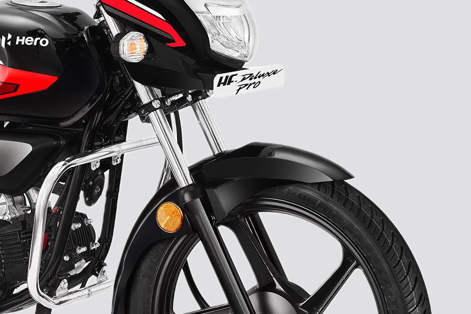 Front Suspension View of HF Deluxe Pro