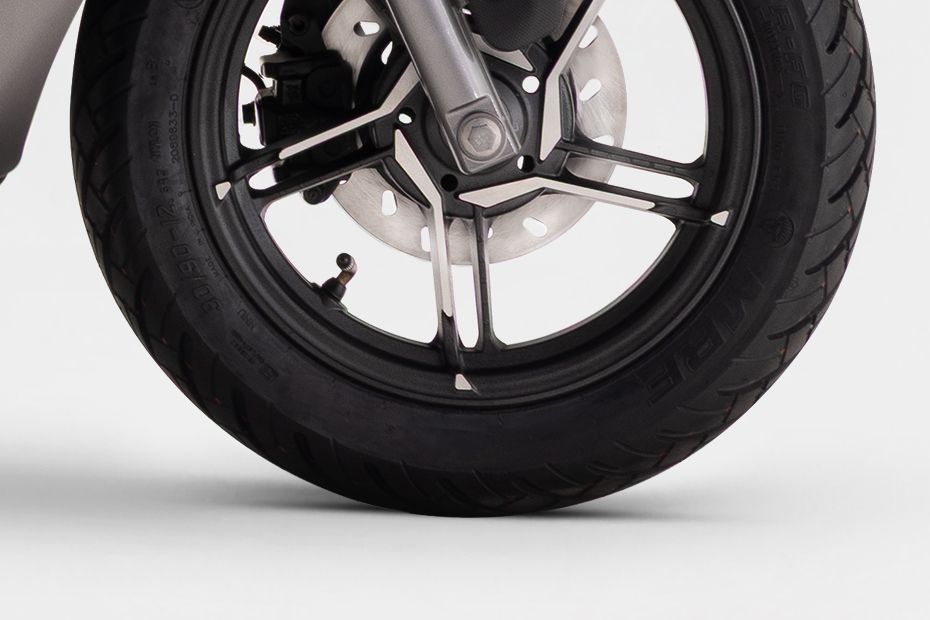 Front Tyre View of VX2