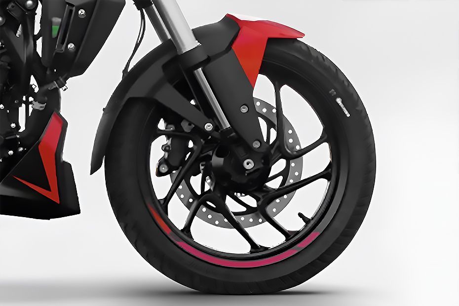 Front Tyre View of Dominar 250