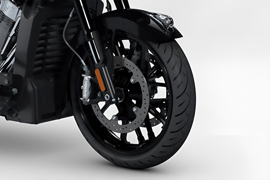 Front Tyre View of Challenger