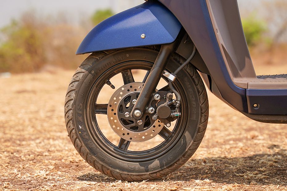 Front Tyre View of Access 125