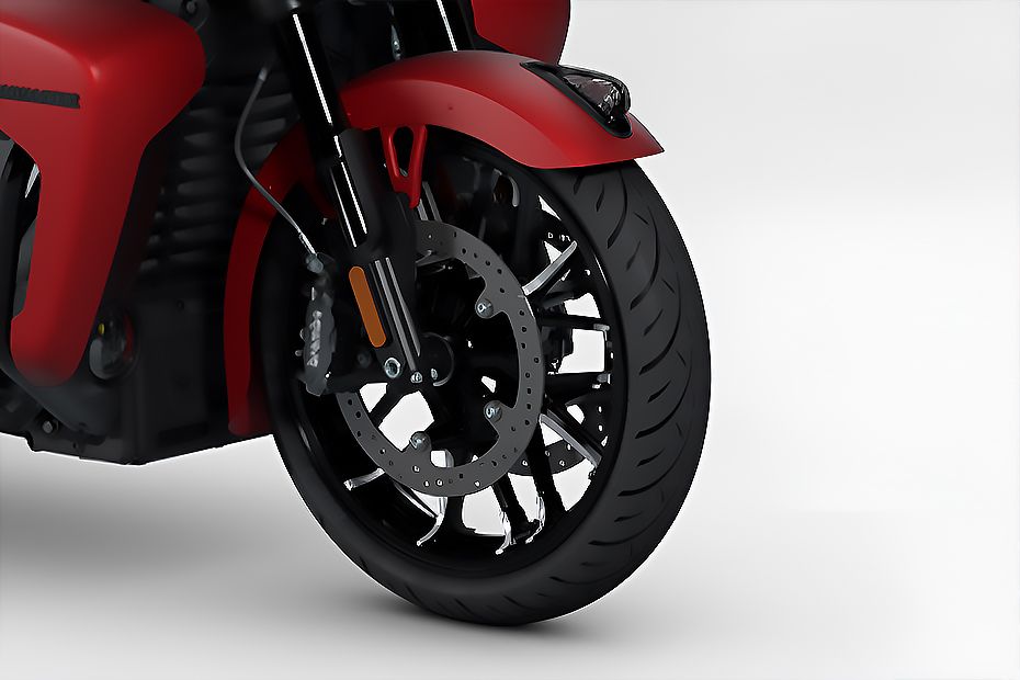 Front Tyre View of Roadmaster