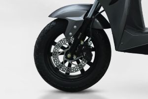 Front Tyre View of Rapid