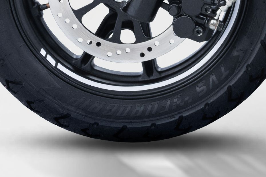 Front Tyre View of Diplos Max