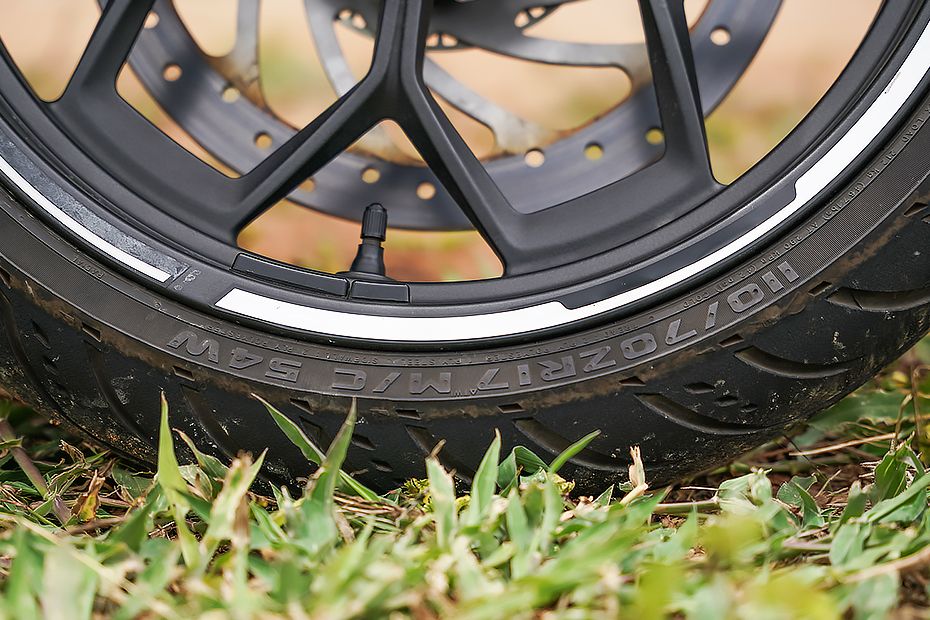 Front Tyre View of F77 SuperStreet
