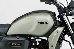 Fuel tank of FZ-X Hybrid