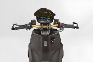 Handle Bar View of Mobster 180