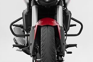 Leg Guard View of Dominar 250