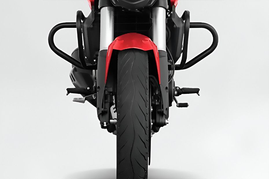 Leg Guard View of Dominar 400