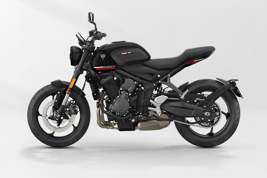 Left Side View of 2025 Trident 660