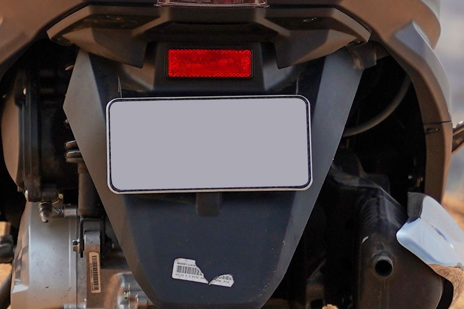 Number Plate of Access 125