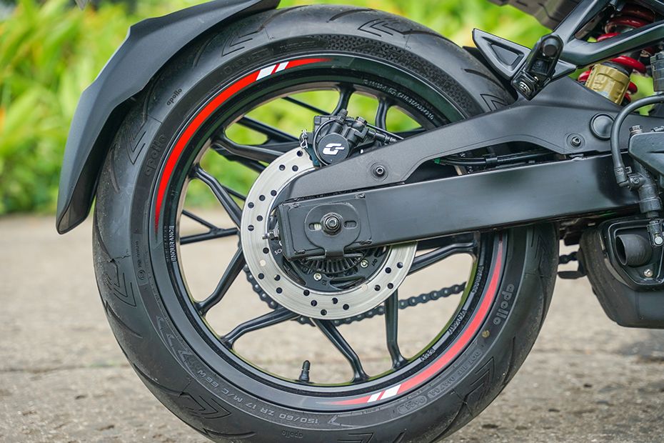 Rear Brake of Pulsar NS400Z