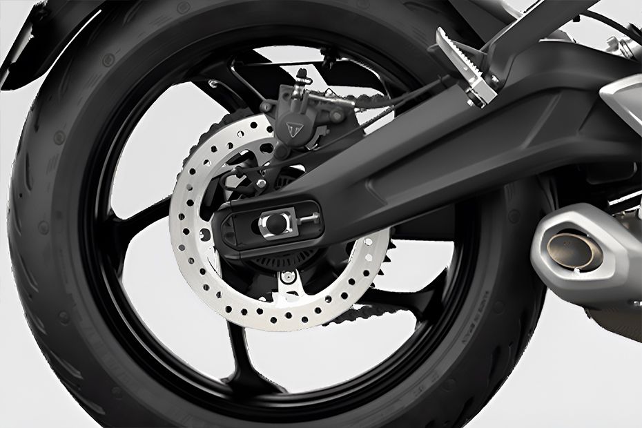 Rear Brake of 2025 Trident 660