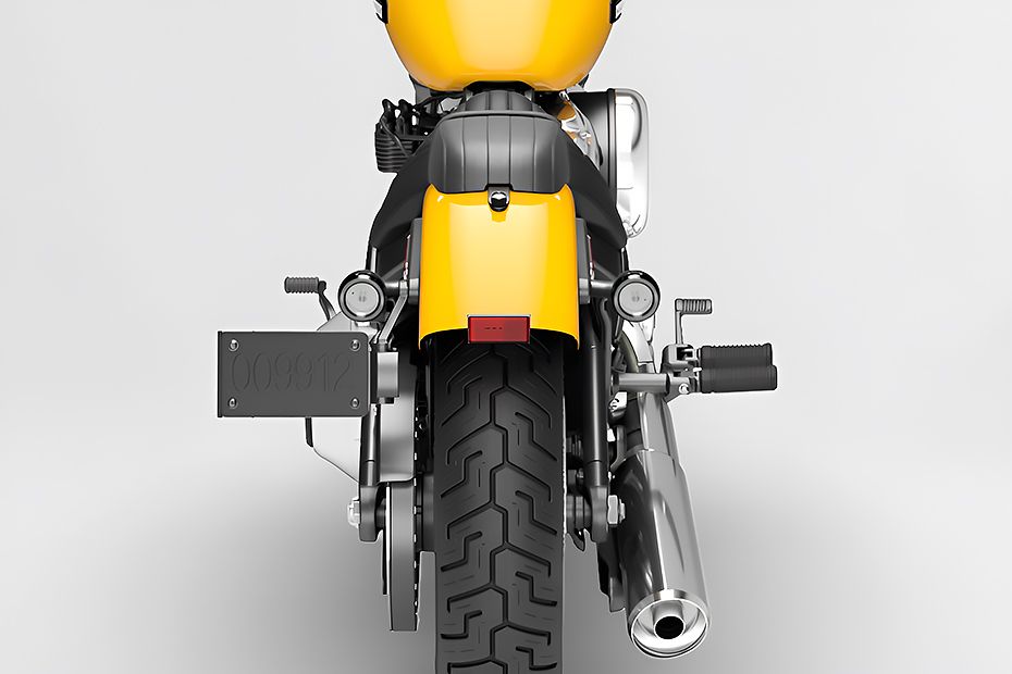 Rear Indicator View of Street Bob