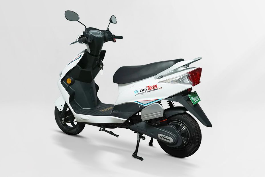Rear Left View of E-Zap Dx