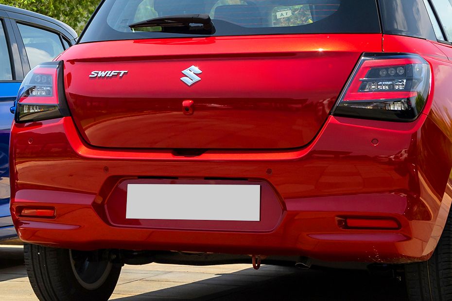 Rear Parking Sensors Top View Image of Swift