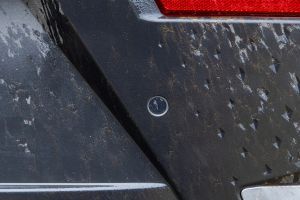 Rear Parking Sensors Top View Image of XUV 3XO