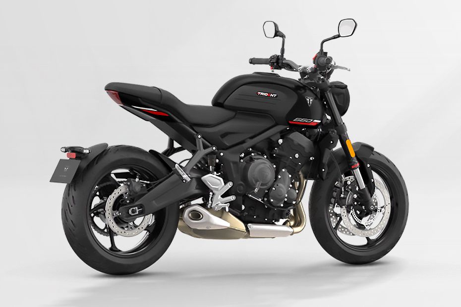 Rear Right View of 2025 Trident 660