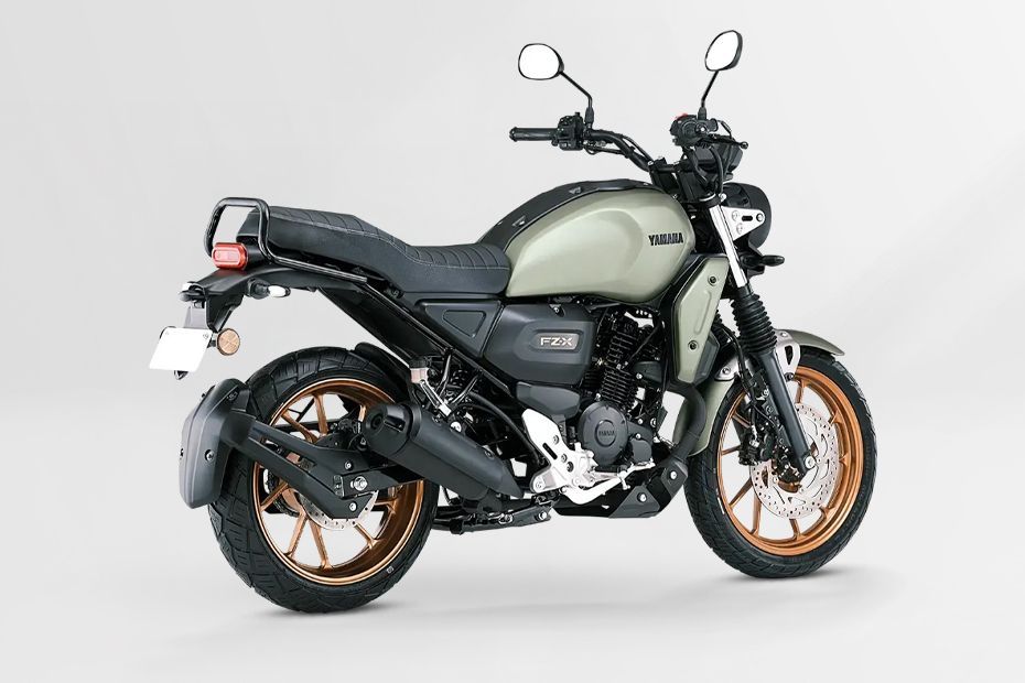 Rear Right View of FZ-X Hybrid