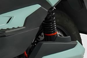 Rear Suspension View of Racer Neo