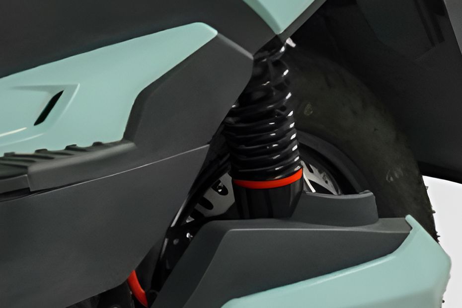 Rear Suspension View of Racer Neo