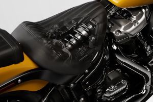 Rear Suspension View of Street Bob