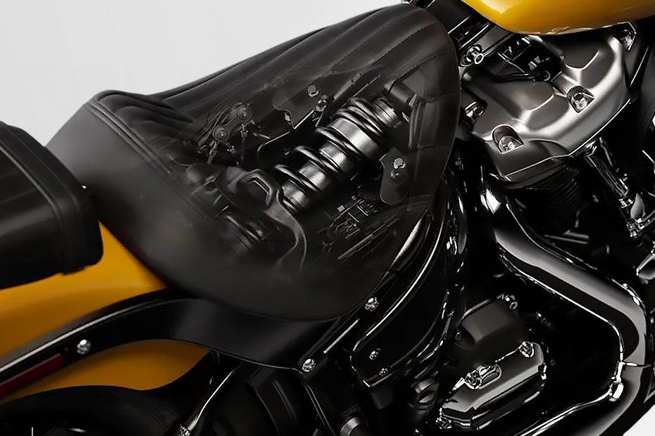 Rear Suspension View of Street Bob