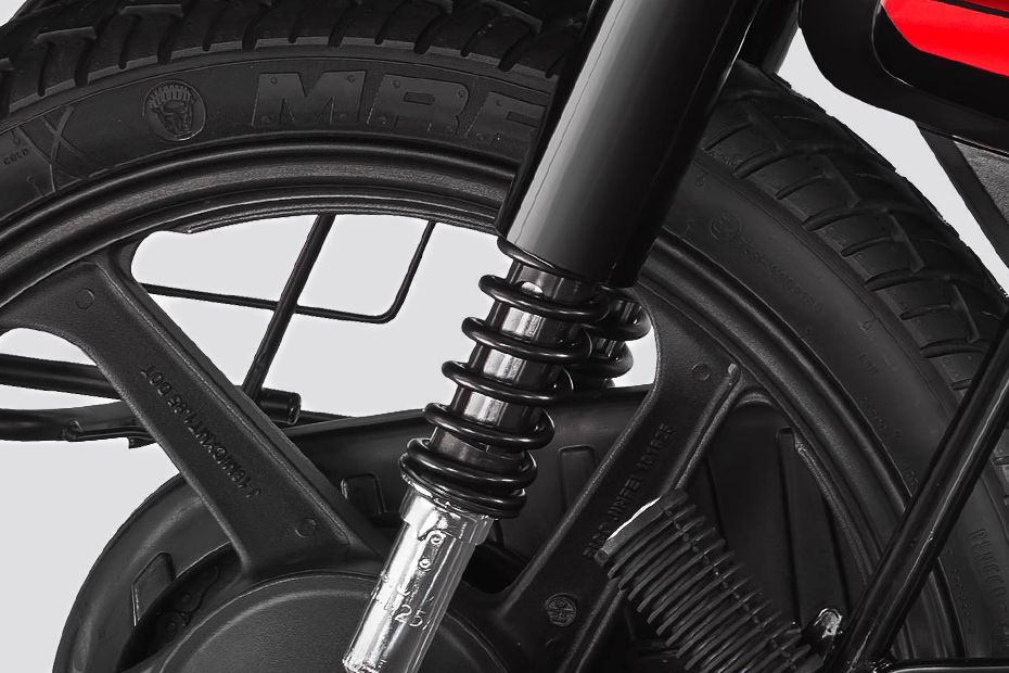 Rear Suspension View of HF Deluxe Pro