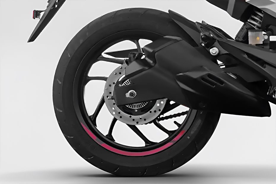 Rear Tyre View of Dominar 250