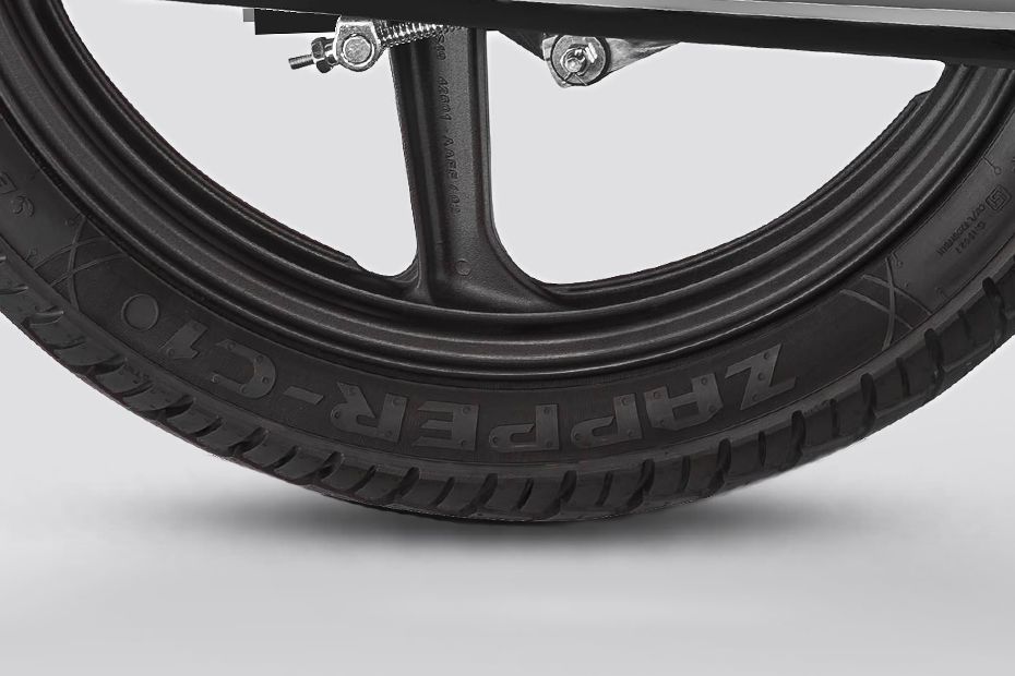 Rear Tyre View of HF Deluxe Pro