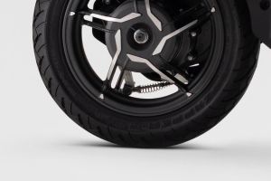 Rear Tyre View of VX2