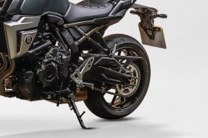 Rear Tyre View of GSX-8T