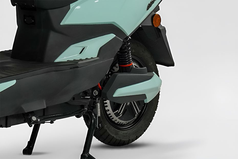 Rear Tyre View of Racer Neo