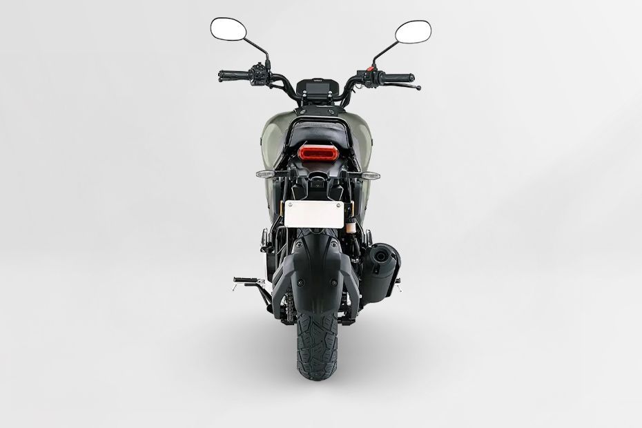 Rear View of FZ-X Hybrid