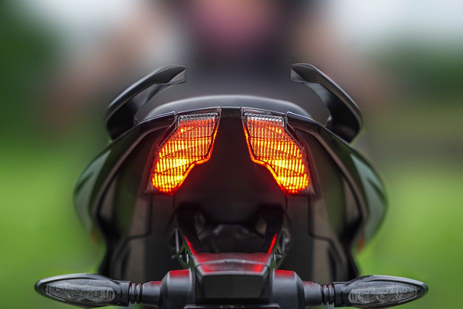 Tail Light of Pulsar NS400Z