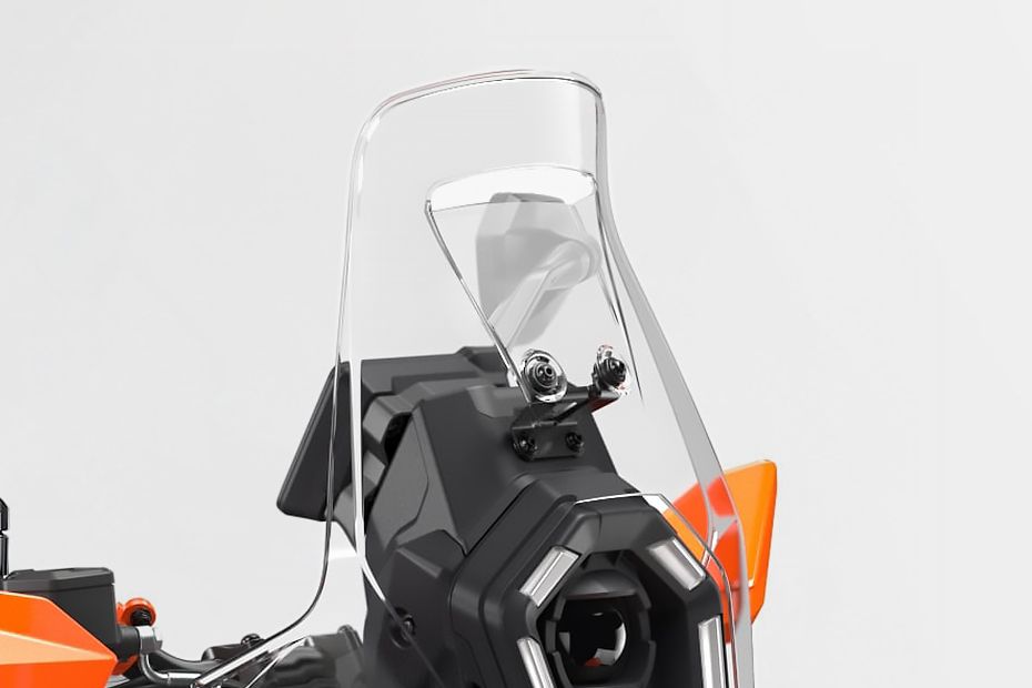 Windshield View of 390 Adventure X